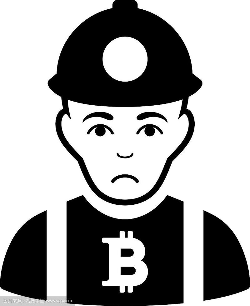 A cryptocurrency miner examining a mining rig