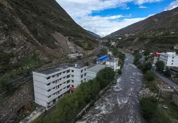 A large mining farm operating with advanced technology