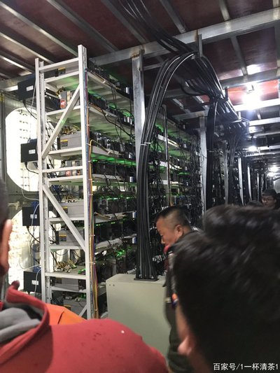 Vast cryptocurrency mining farm showcasing large scale cloud mining operations