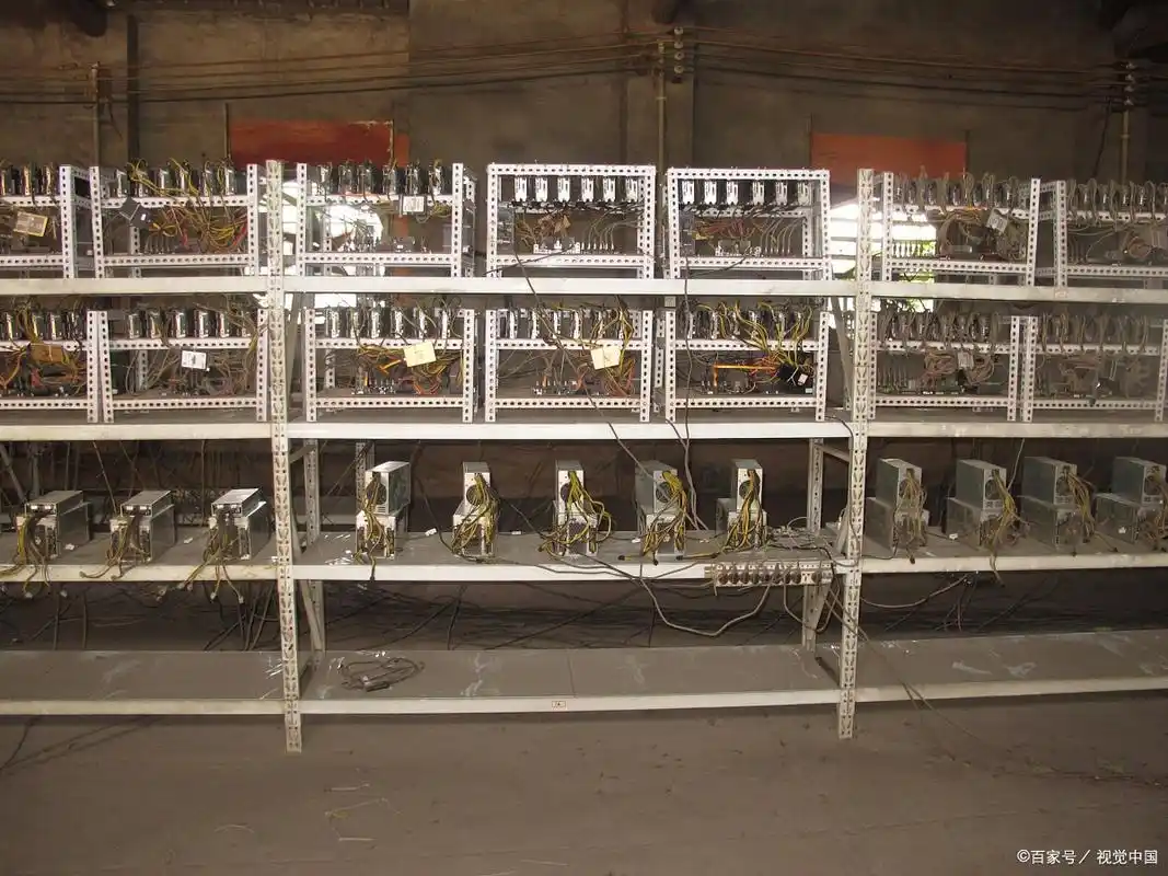 A bustling mining farm hosting various rigs, illustrating the operational hub for maximized crypto profits