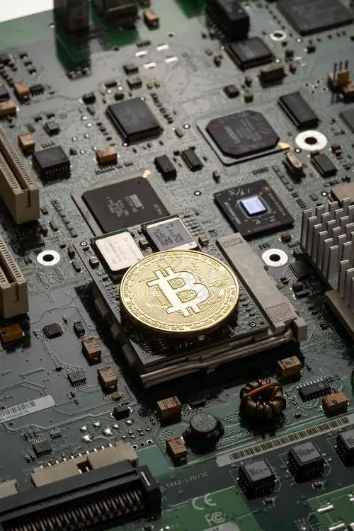 A vibrant illustration of Bitcoin mining rigs in action, symbolizing the core of investment opportunities