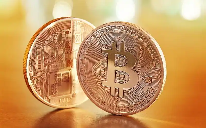 A closeup of Bitcoin mining ASICs